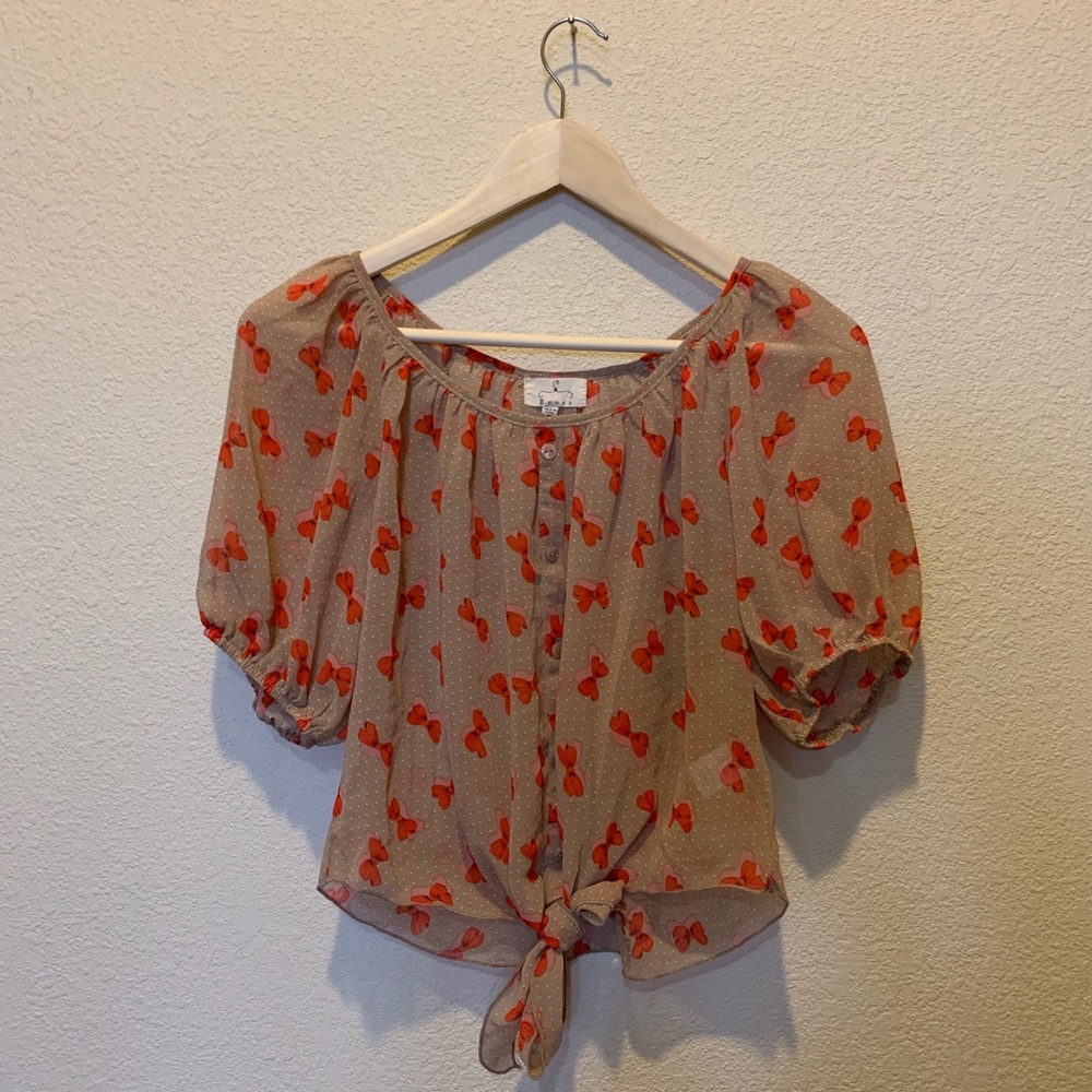 Bow Cute Blouse